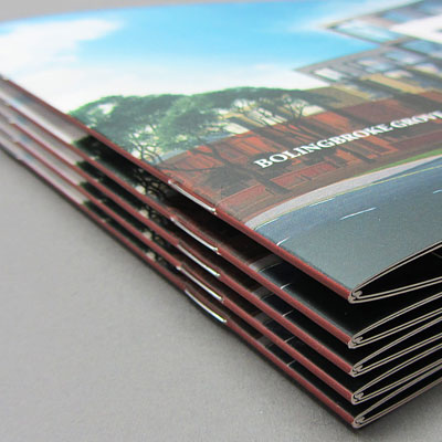 Saddle Stitch Bound Book